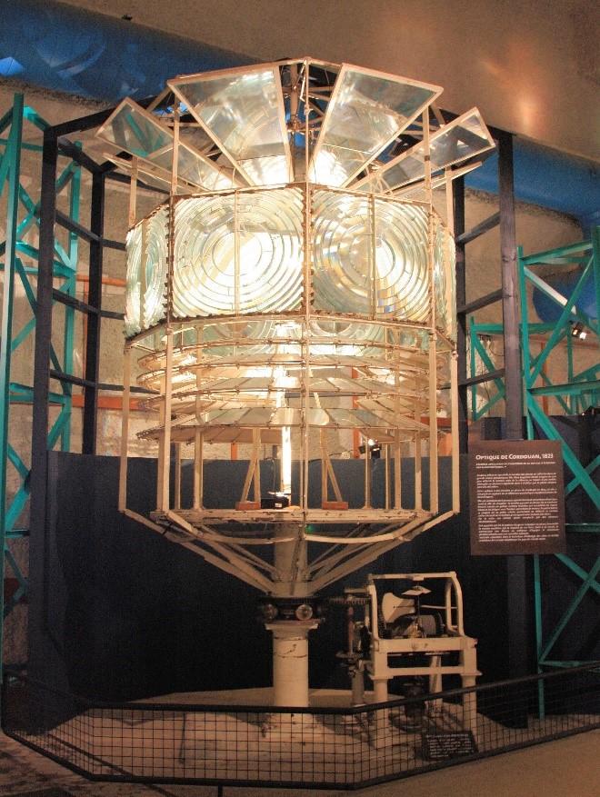First Fresnel Lens