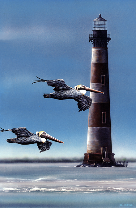 Morris Island Lighthouse by Danny O’Driscoll